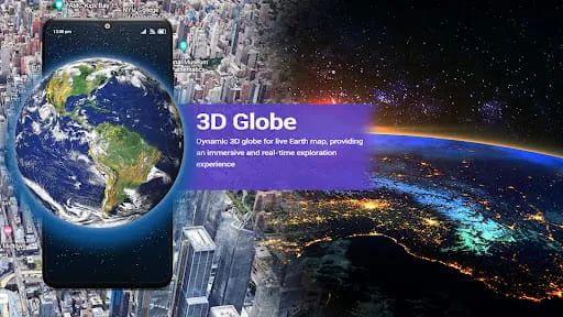 Earth Map: Live Satellite View