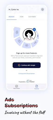 Invoice Generator - Zoho