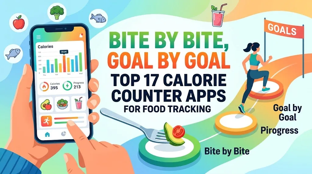 Bite by Bite, Goal by Goal: Top 17 Calorie Counter Apps for Food Tracking