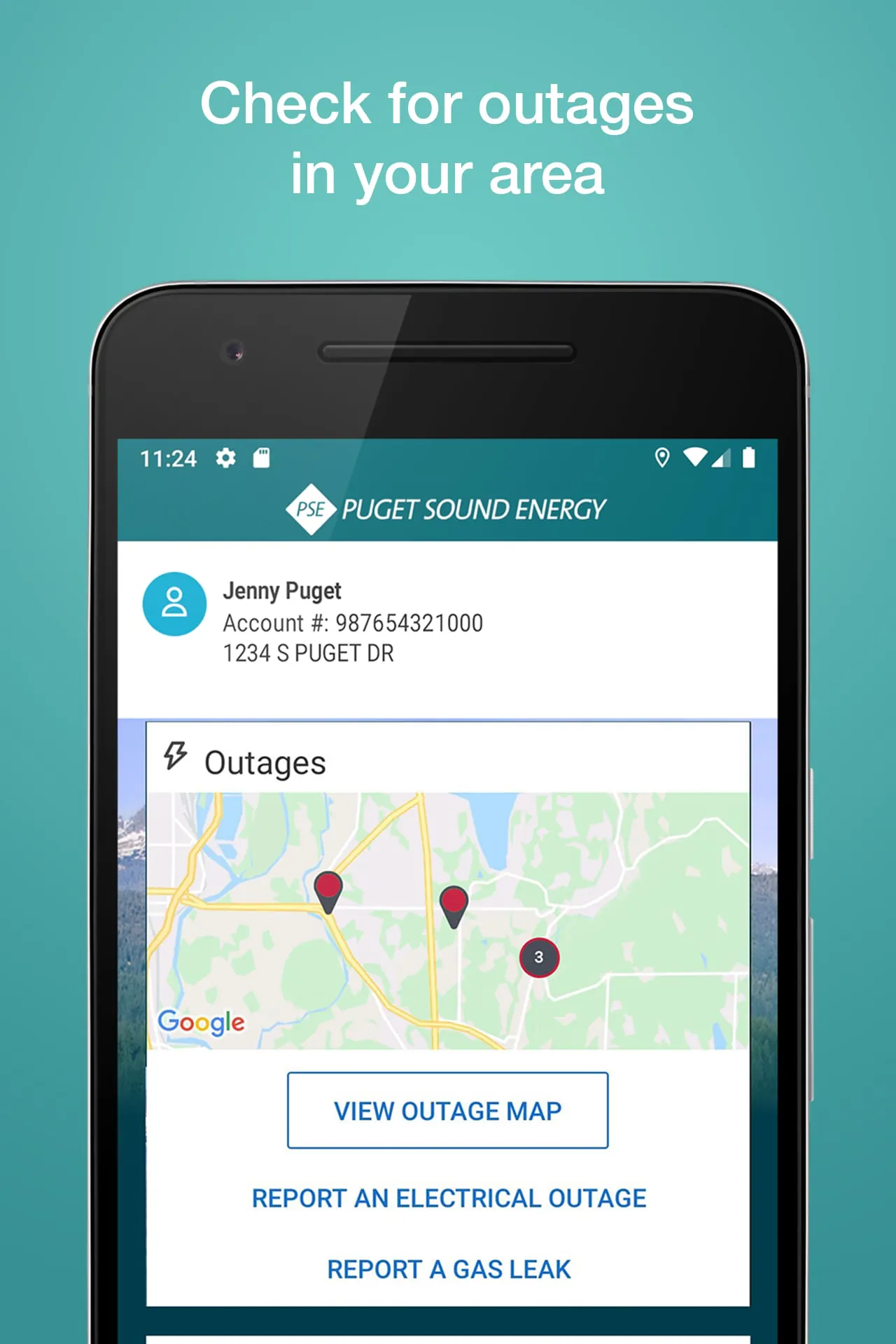 myPSE from Puget Sound Energy