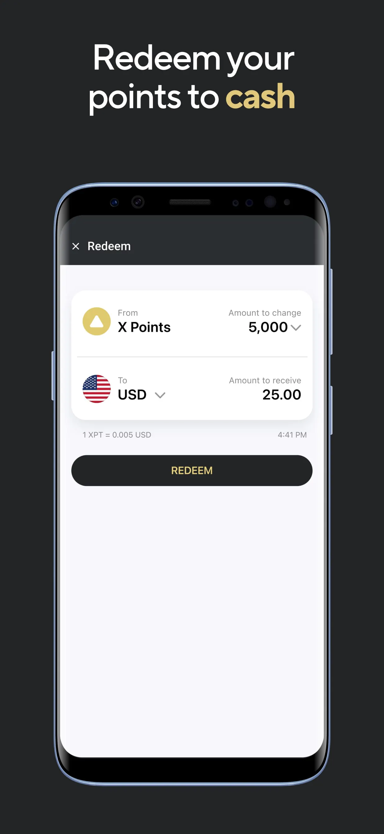 X World Wallet: Visa Card