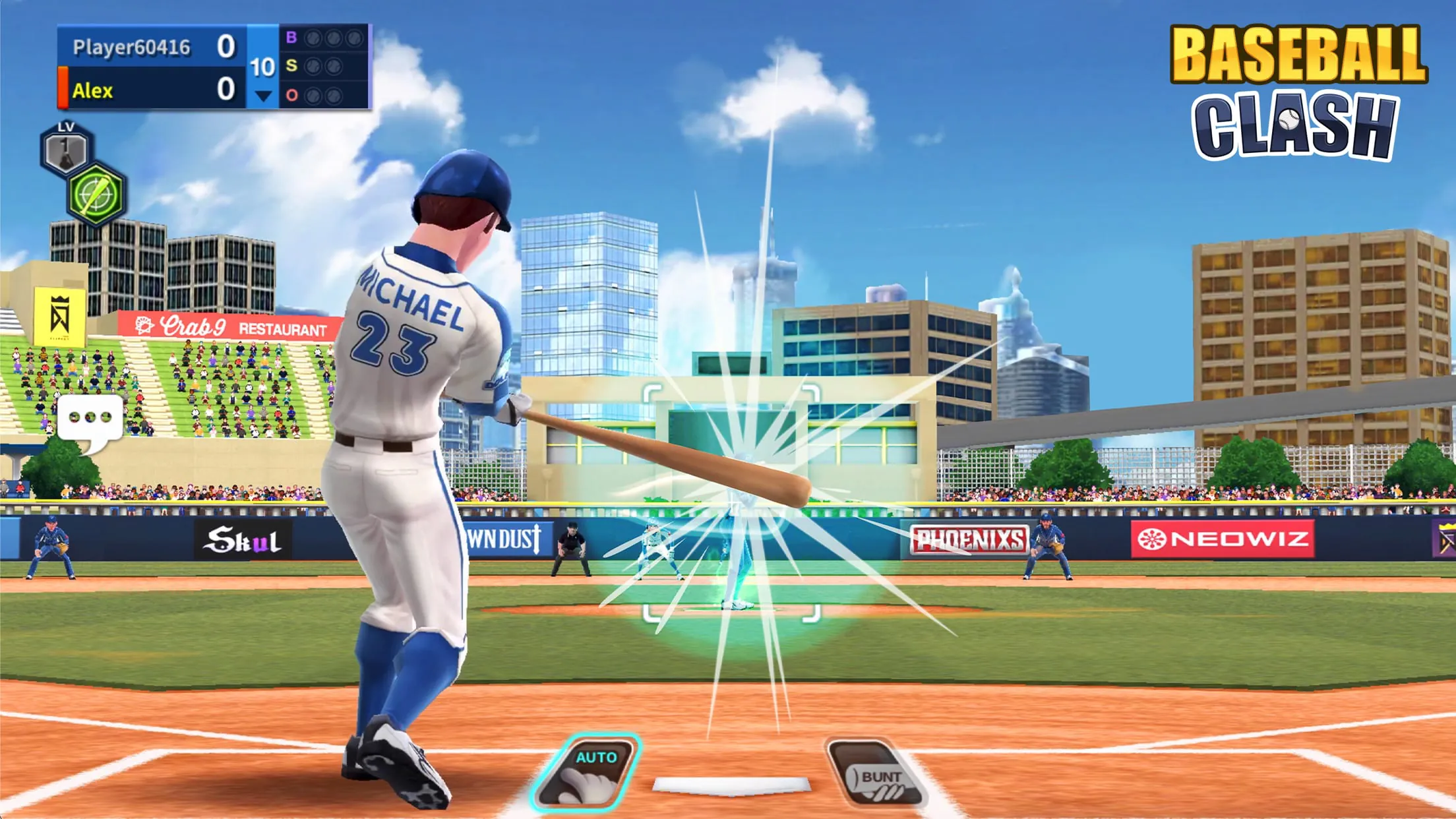 Baseball Clash: Real-time game