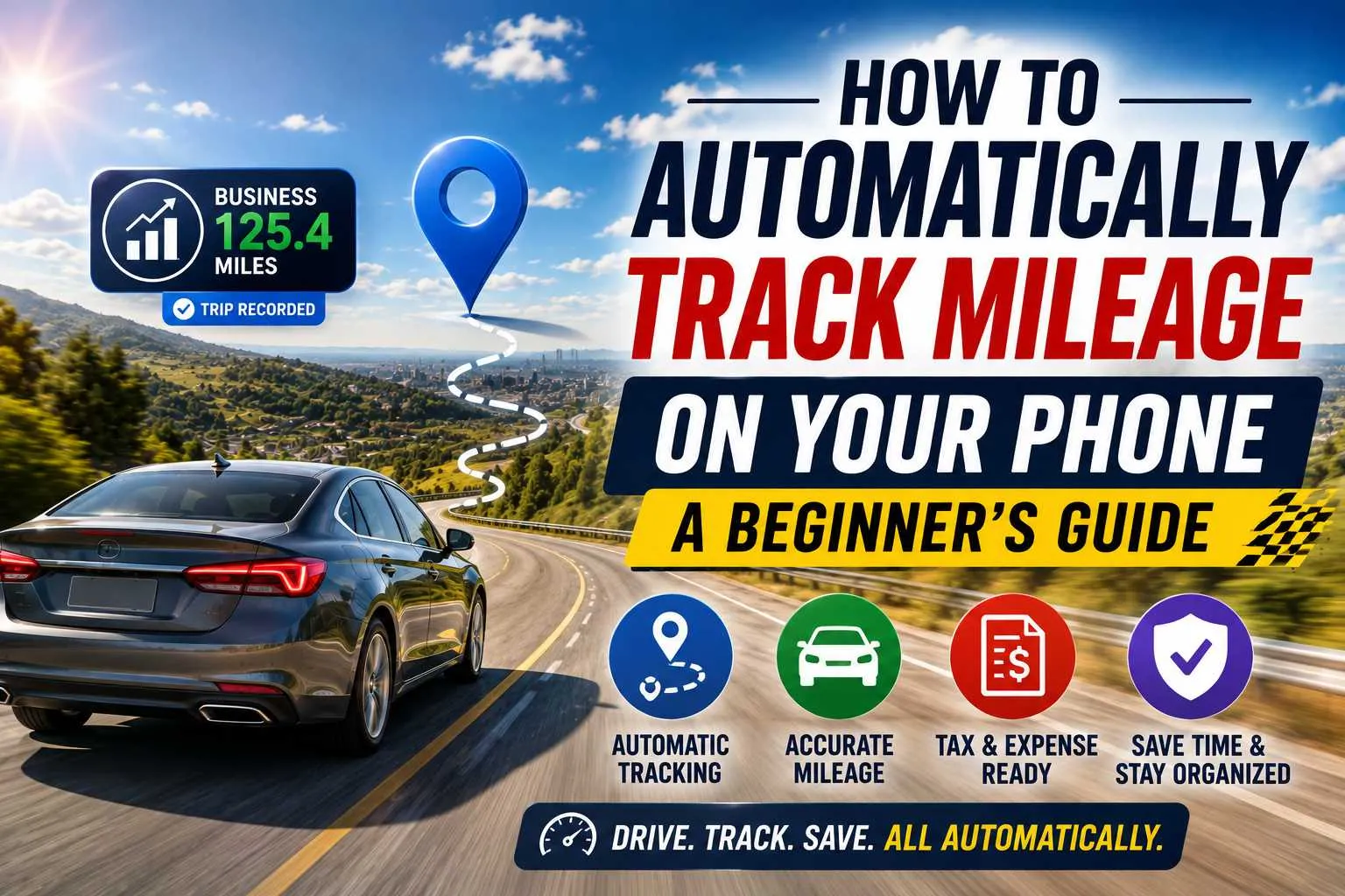 How to Automatically Track Mileage on Your Phone: A Beginner’s Guide