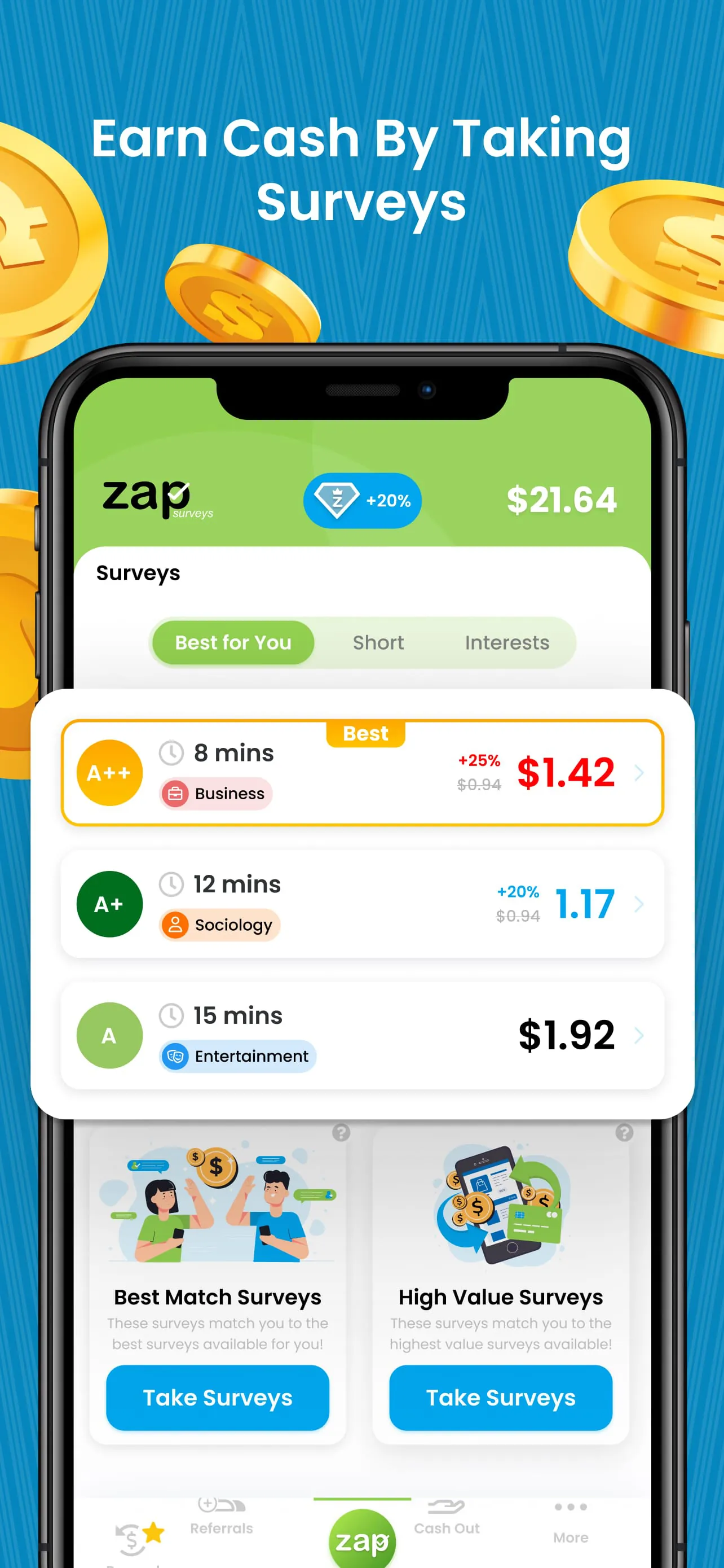 Zap Surveys: Earn Easy Rewards