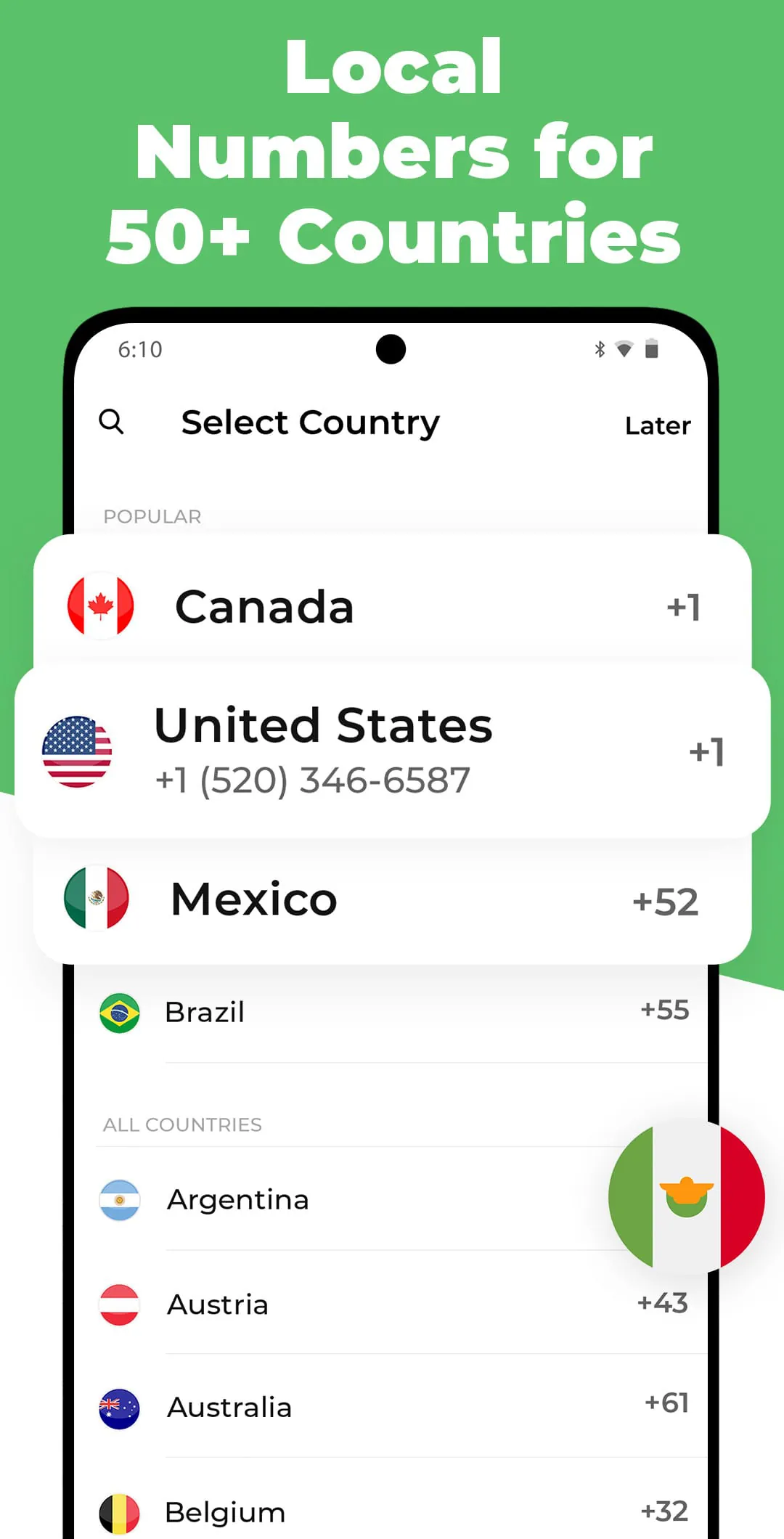 OnPhone - Second Phone Number
