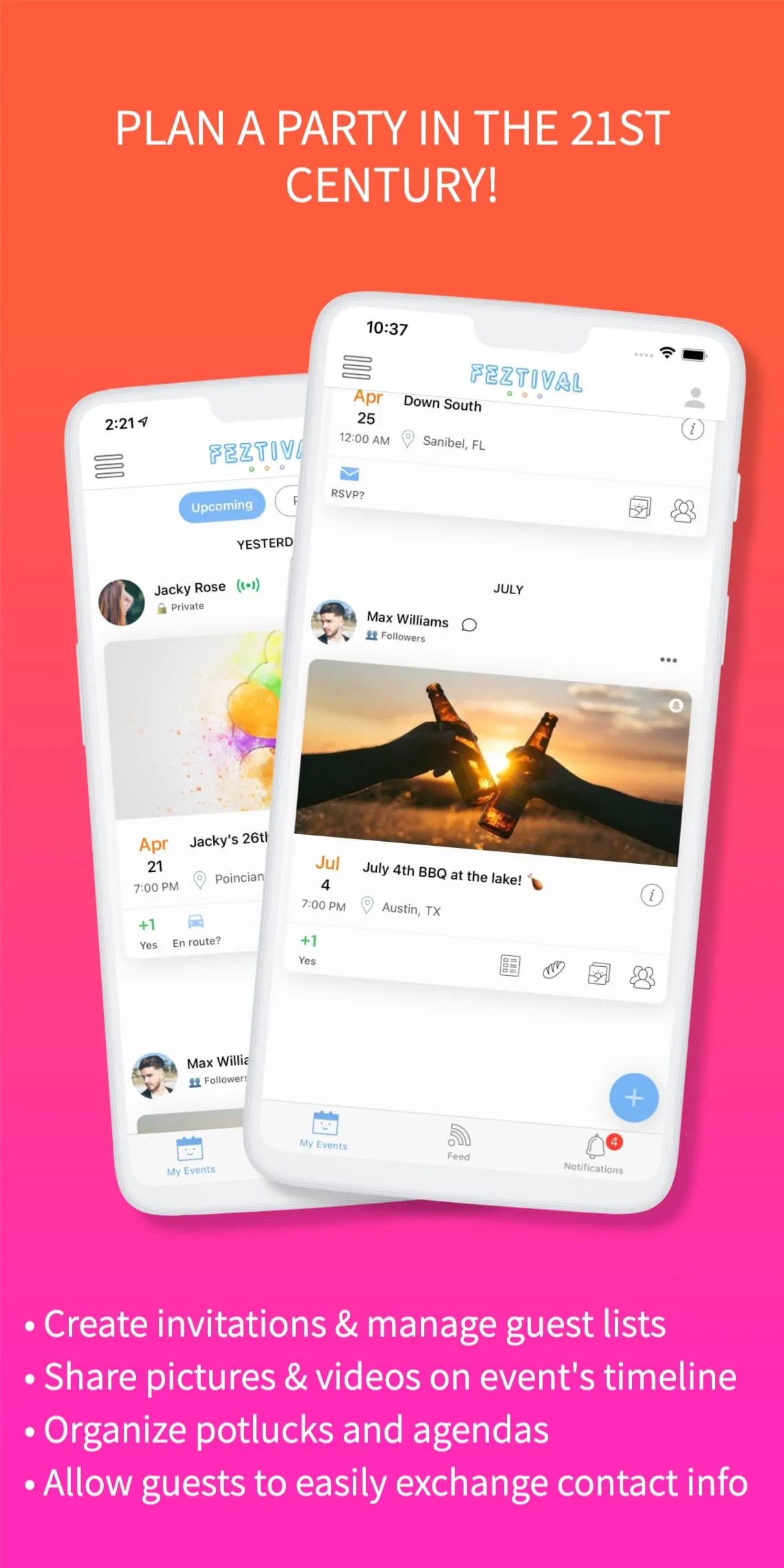 Feztival: Party Planning