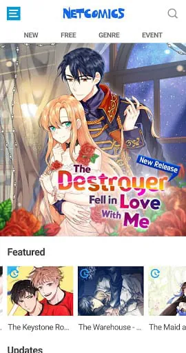 NETCOMICS - Webtoon & Manga