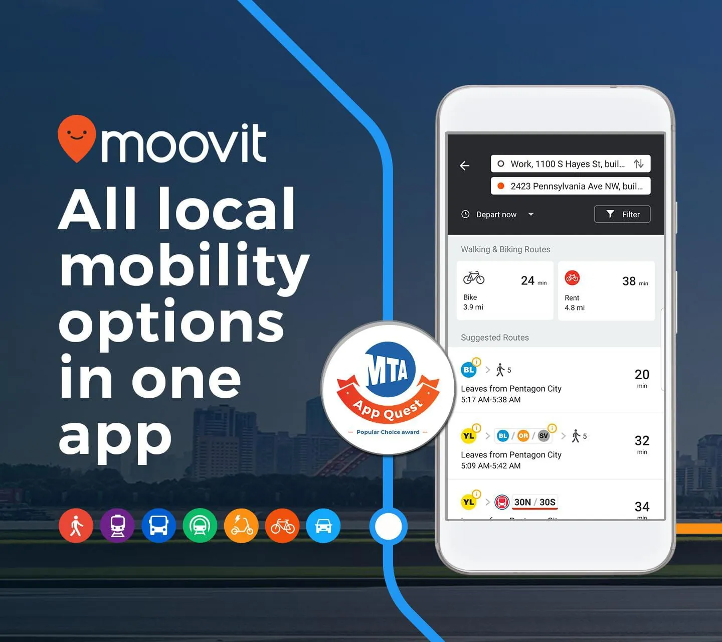 Moovit: Your Transit Tracker