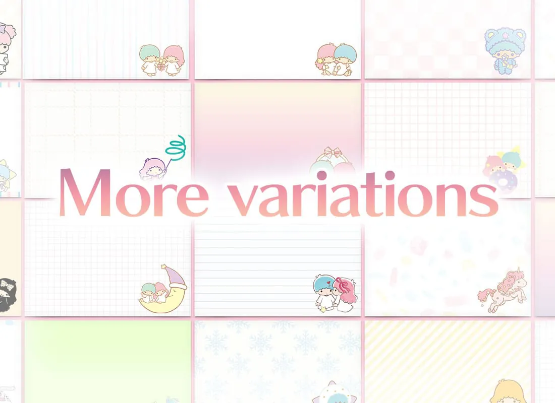 Notepad Little Twin Stars