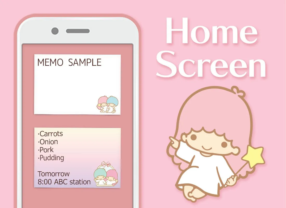 Notepad Little Twin Stars