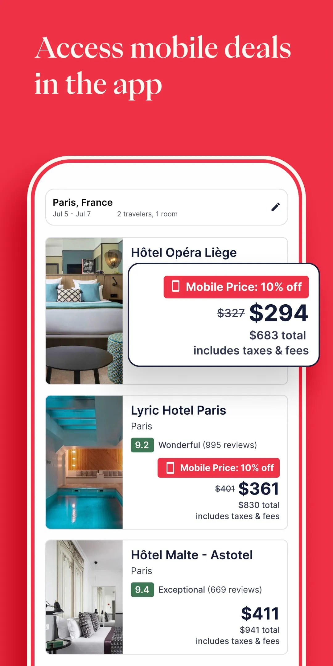 Hotels.com: Travel Booking