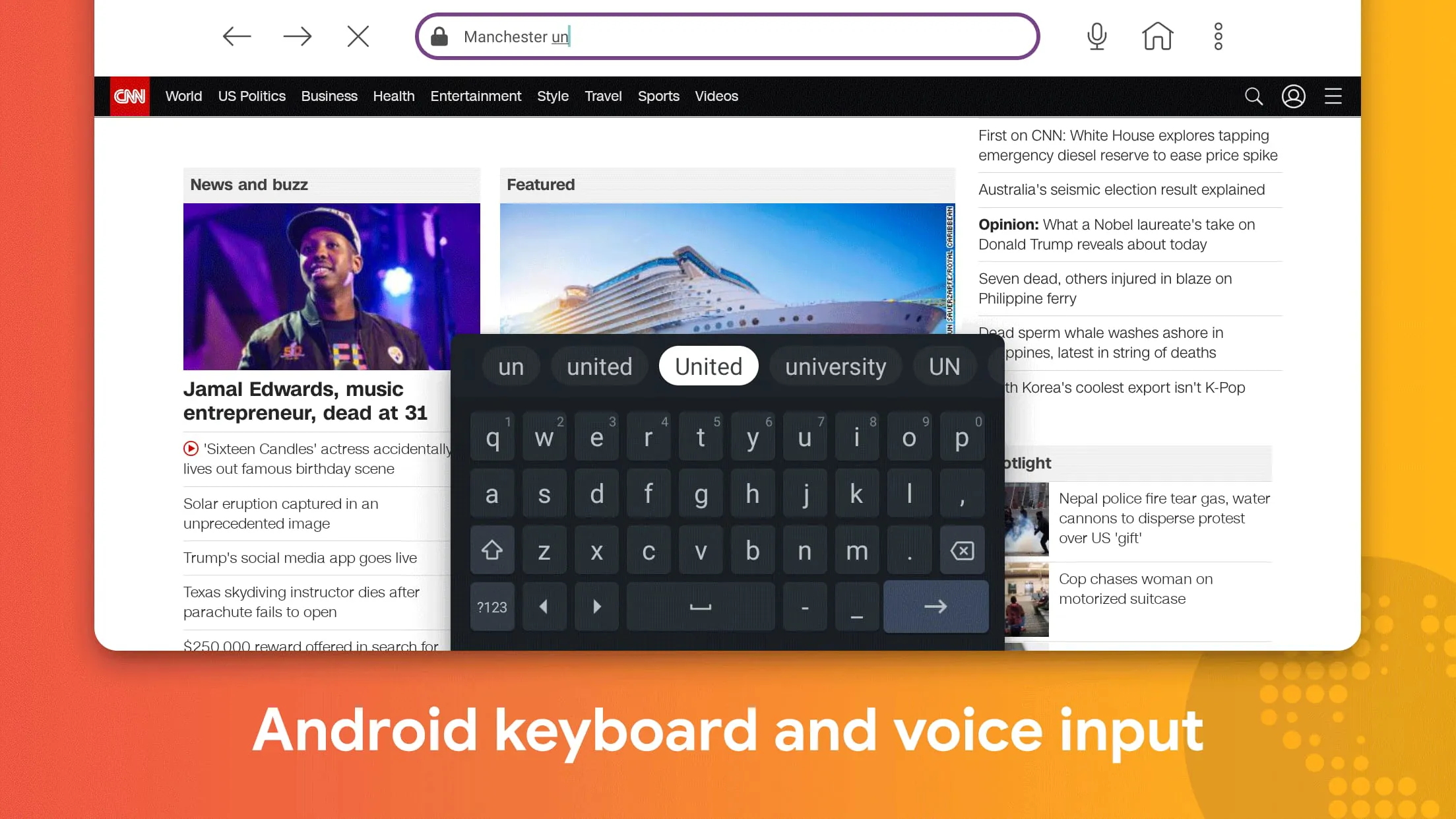 Internet Browser for Sony TV