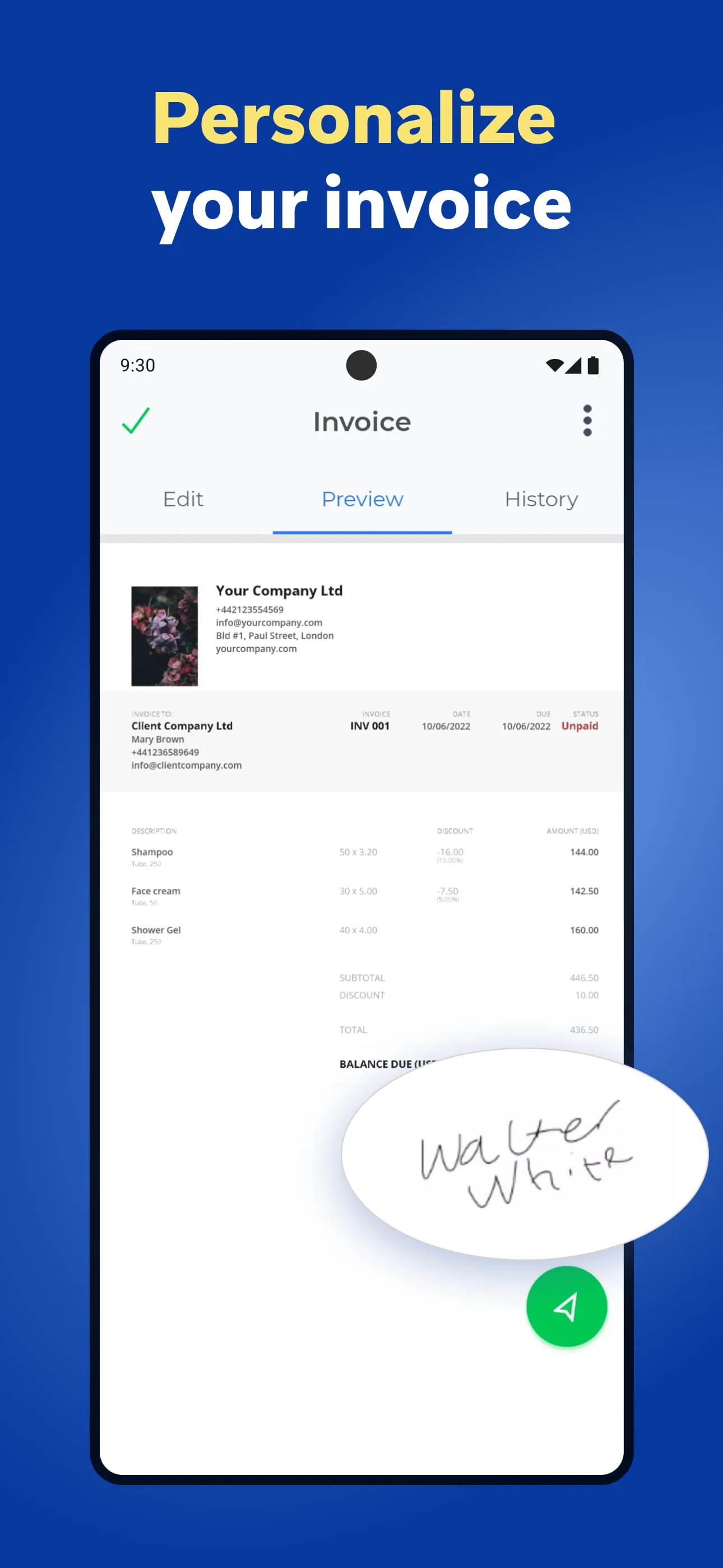 Zintego - Invoice Maker