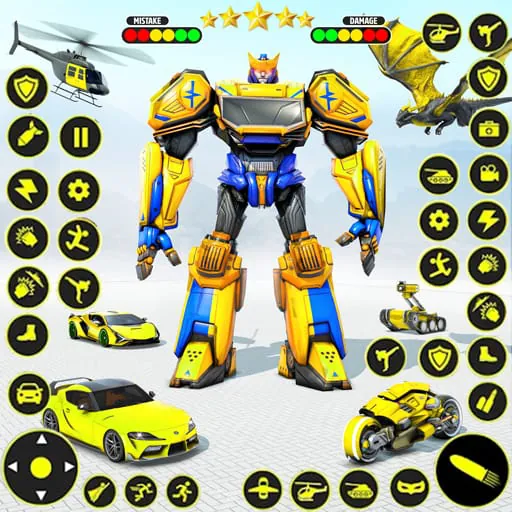 Robot War Robot Transform Game