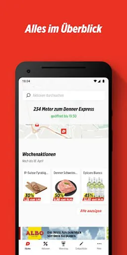 Denner – Aktionen und Weinshop