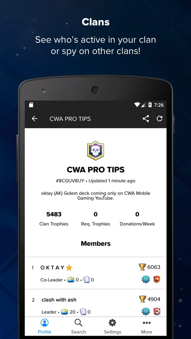 Stats Royale for Clash Royale