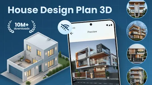 House Design Plan 3D App