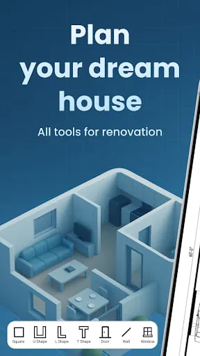 House Design Plan 3D App