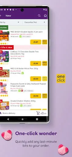Ocado: supermarket shopping