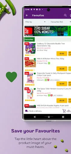 Ocado: supermarket shopping