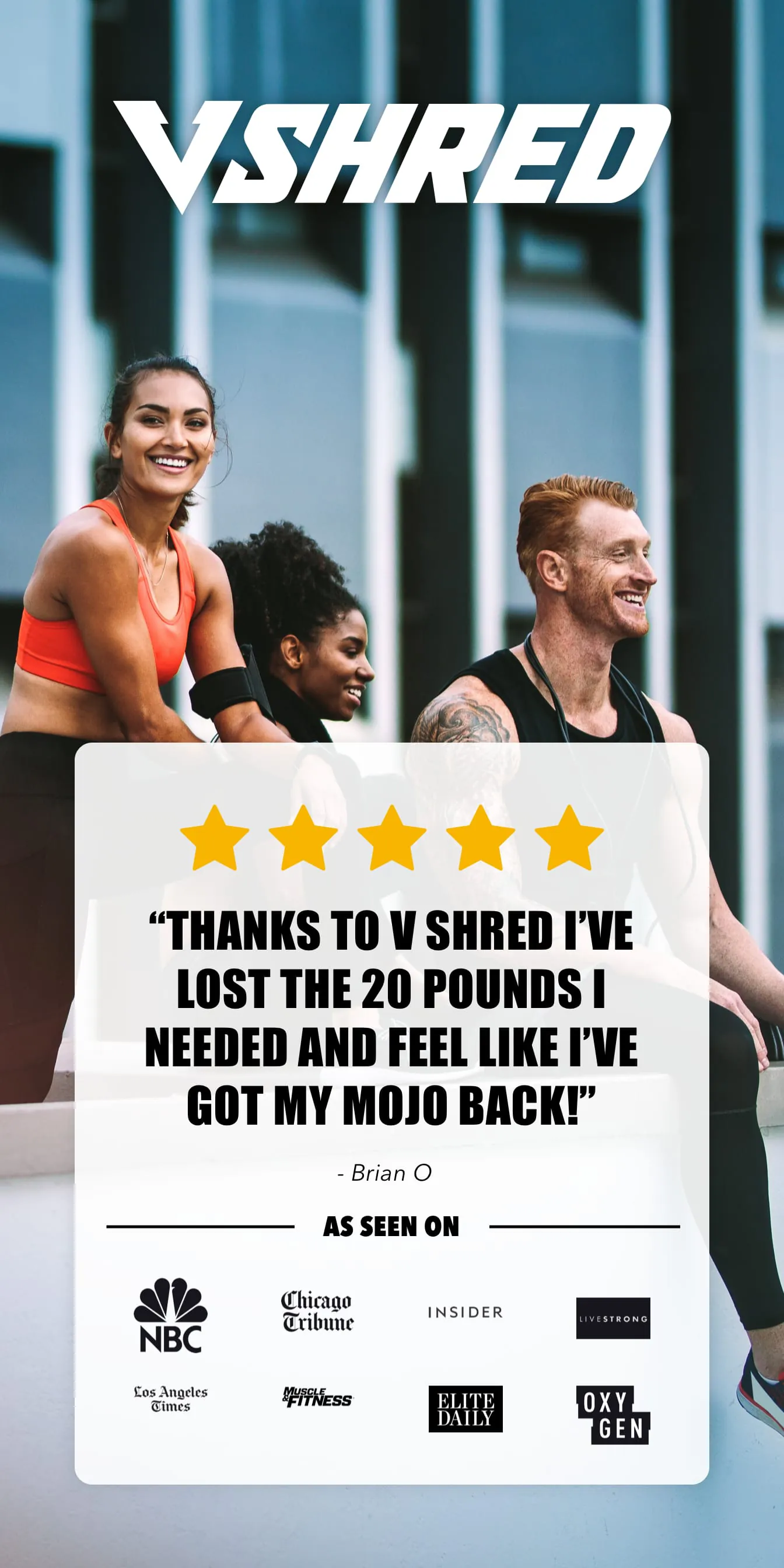 V Shred: Diet & Fitness