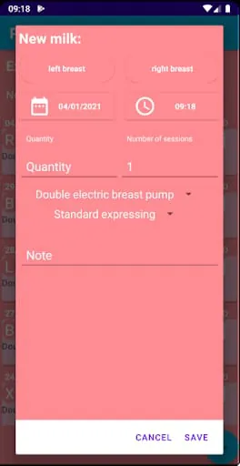Pump Mommy - Pumping log