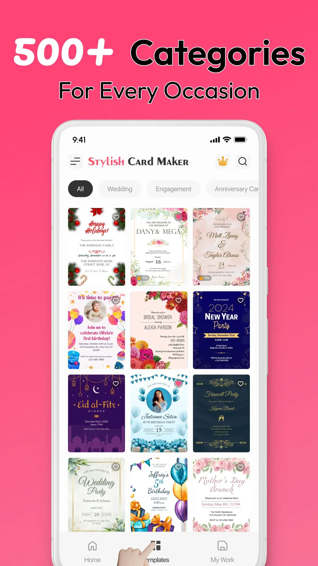 Stylish Invitation Card Maker