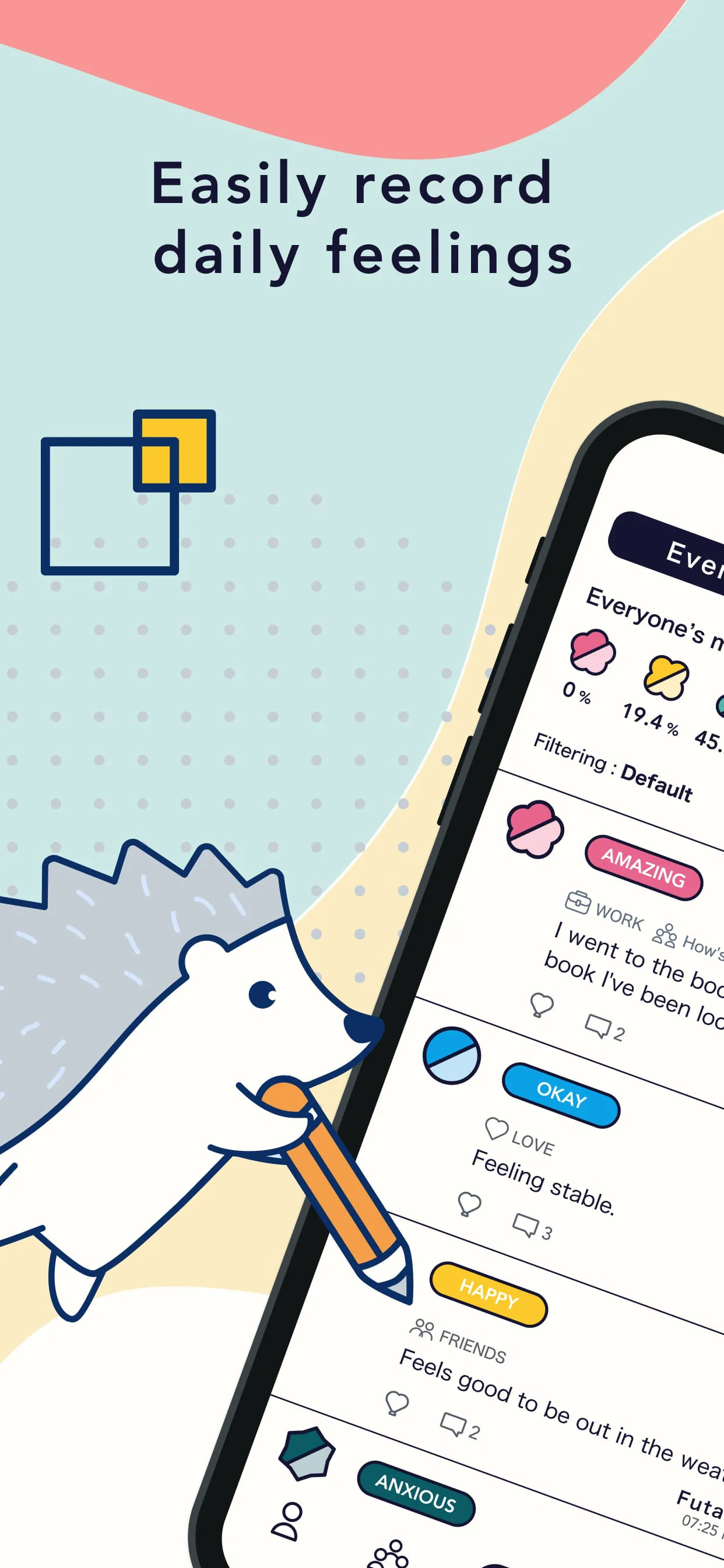 Feelyou: Social mood tracker