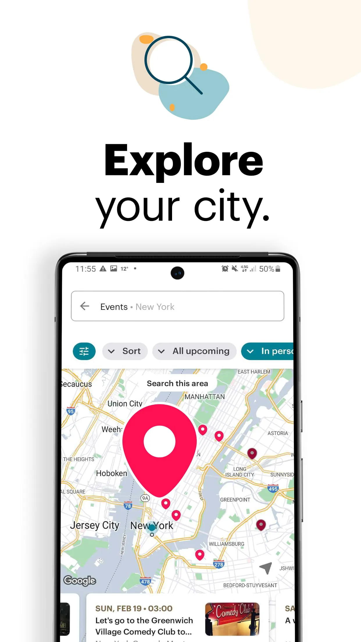 Meetup: Social Events & Groups