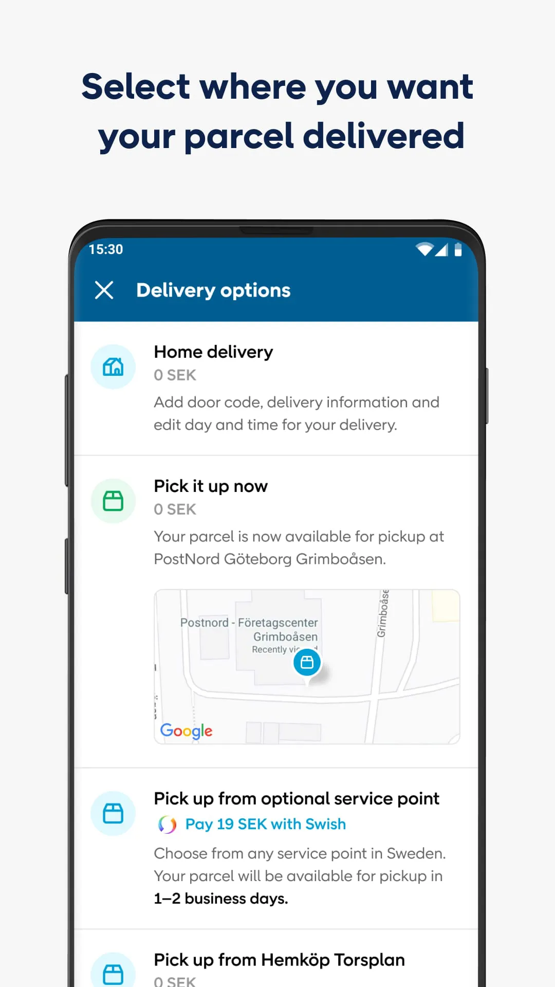 PostNord: Track & Send Parcels