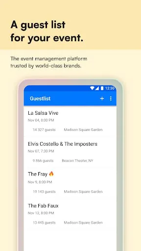 Guestlist: Event Check-In App