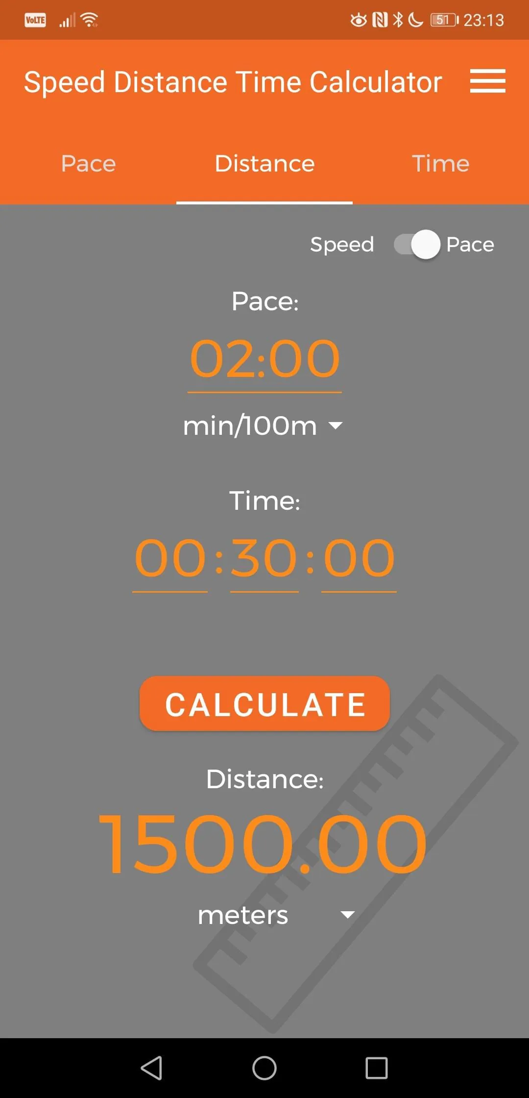 Speed Distance Time Calculator