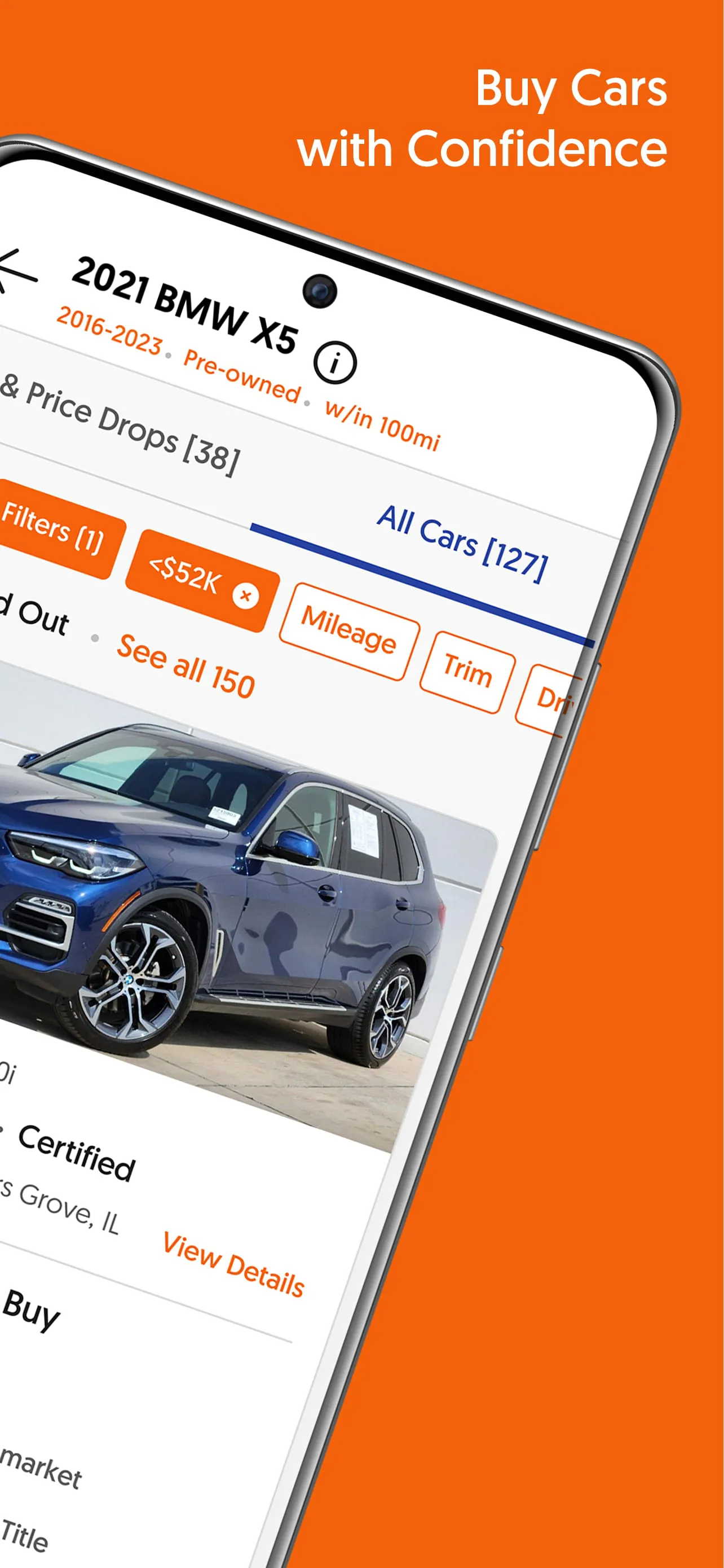 CoPilot shop/buy/sell used car