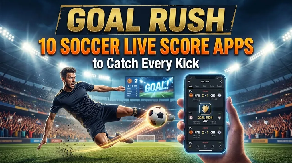 Goal Rush: 10 Soccer Live Score Apps to Catch Every Kick