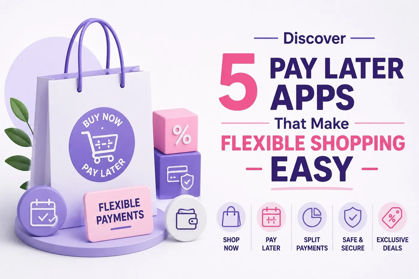 Discover 5 Pay Later Apps That Make Flexible Shopping Easy