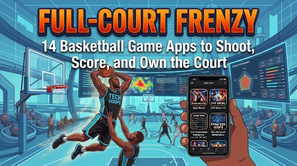 Full-Court Frenzy: 14 Basketball Game Apps to Shoot, Score, and Own the Court