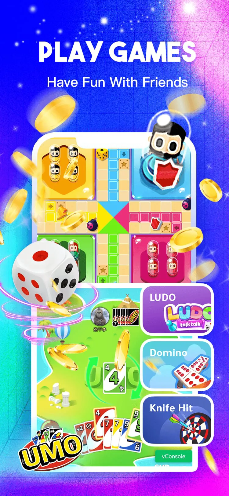 TalkTalk: Chat, Party & Ludo