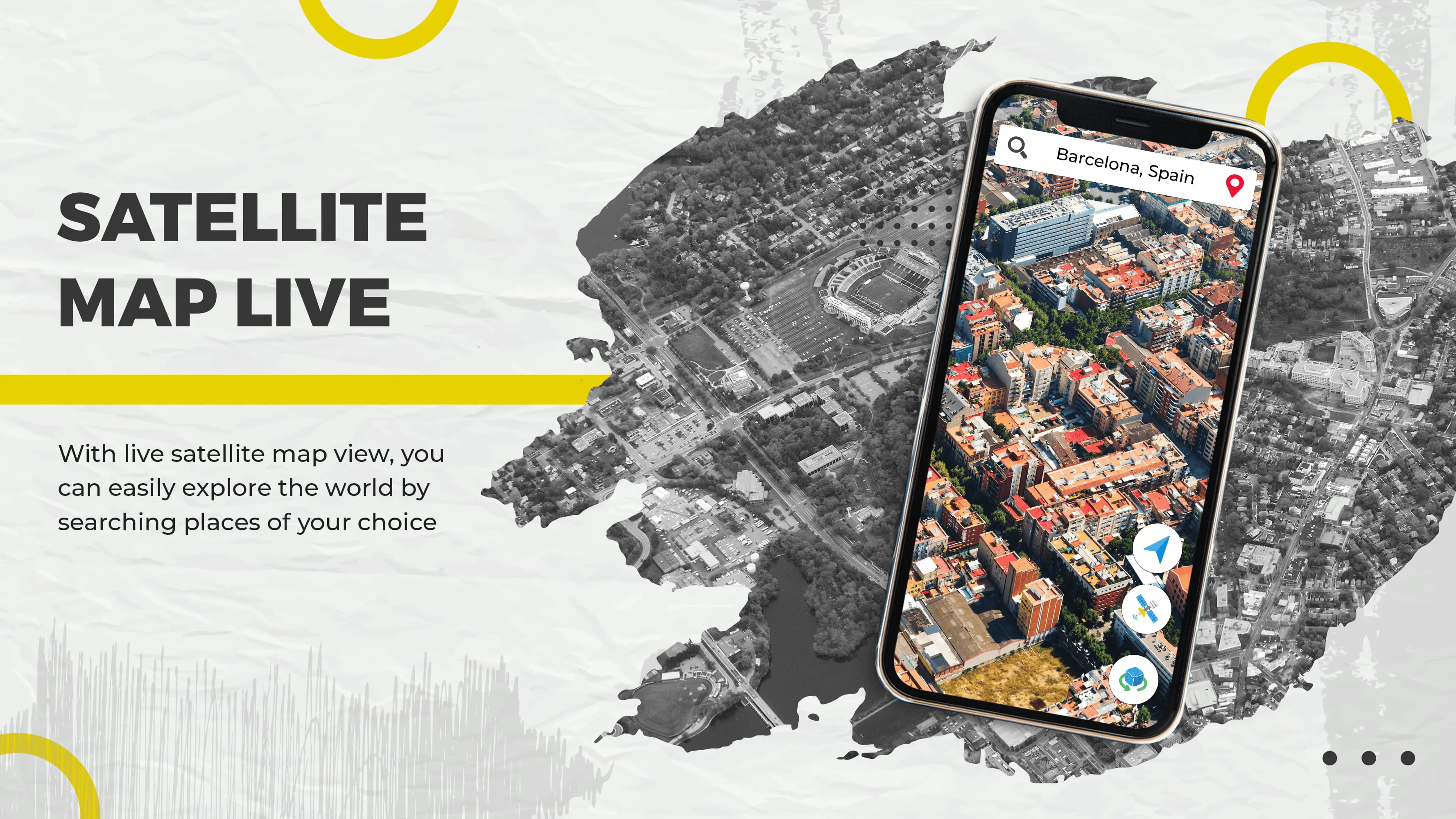 Earth Map Satellite: View