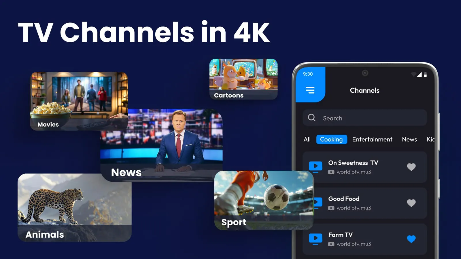 M3U IPTV Stream Player Lite