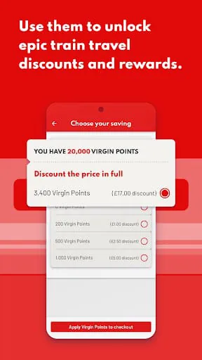 Virgin Trains Ticketing App