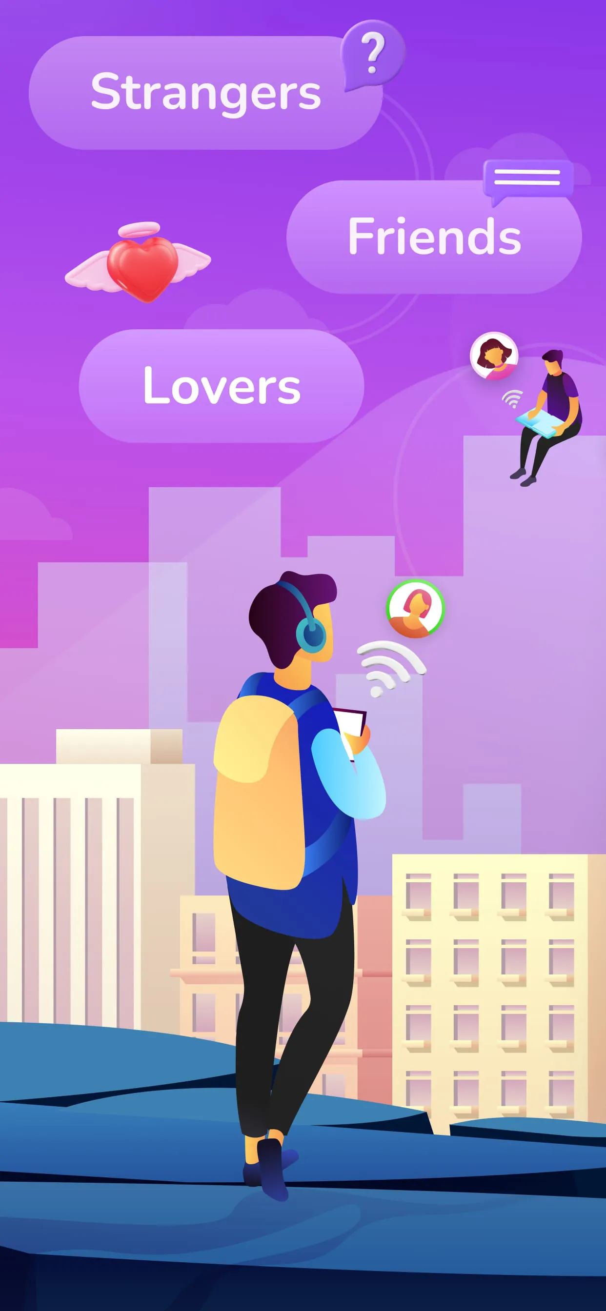 Been Alone: Chat with Stranger