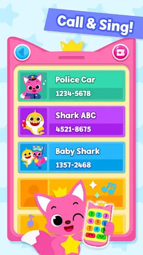 Pinkfong Baby Shark Phone Game