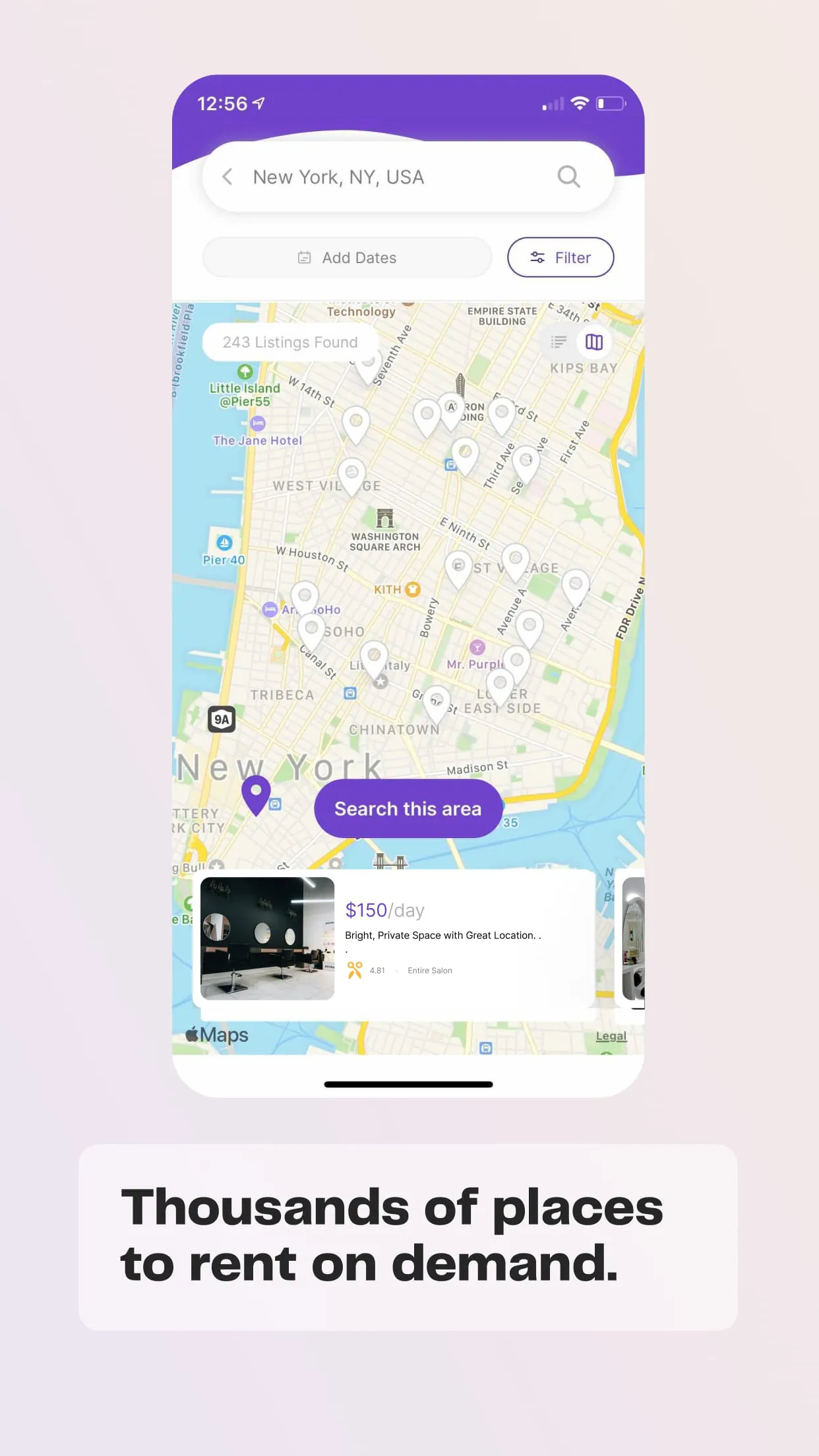 ShearShare: Find Space to Work
