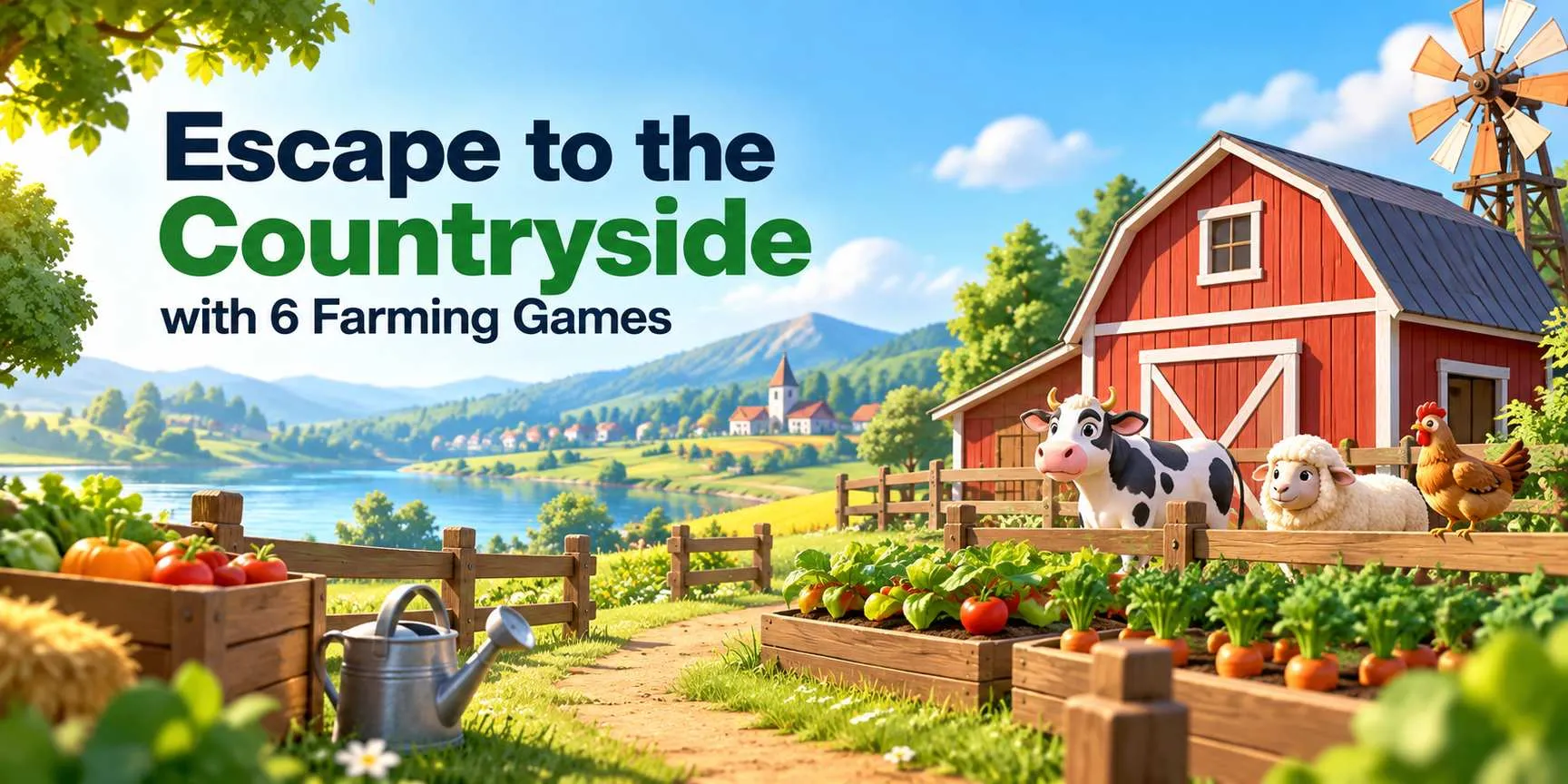 Escape to the Countryside with 6 Farming Games