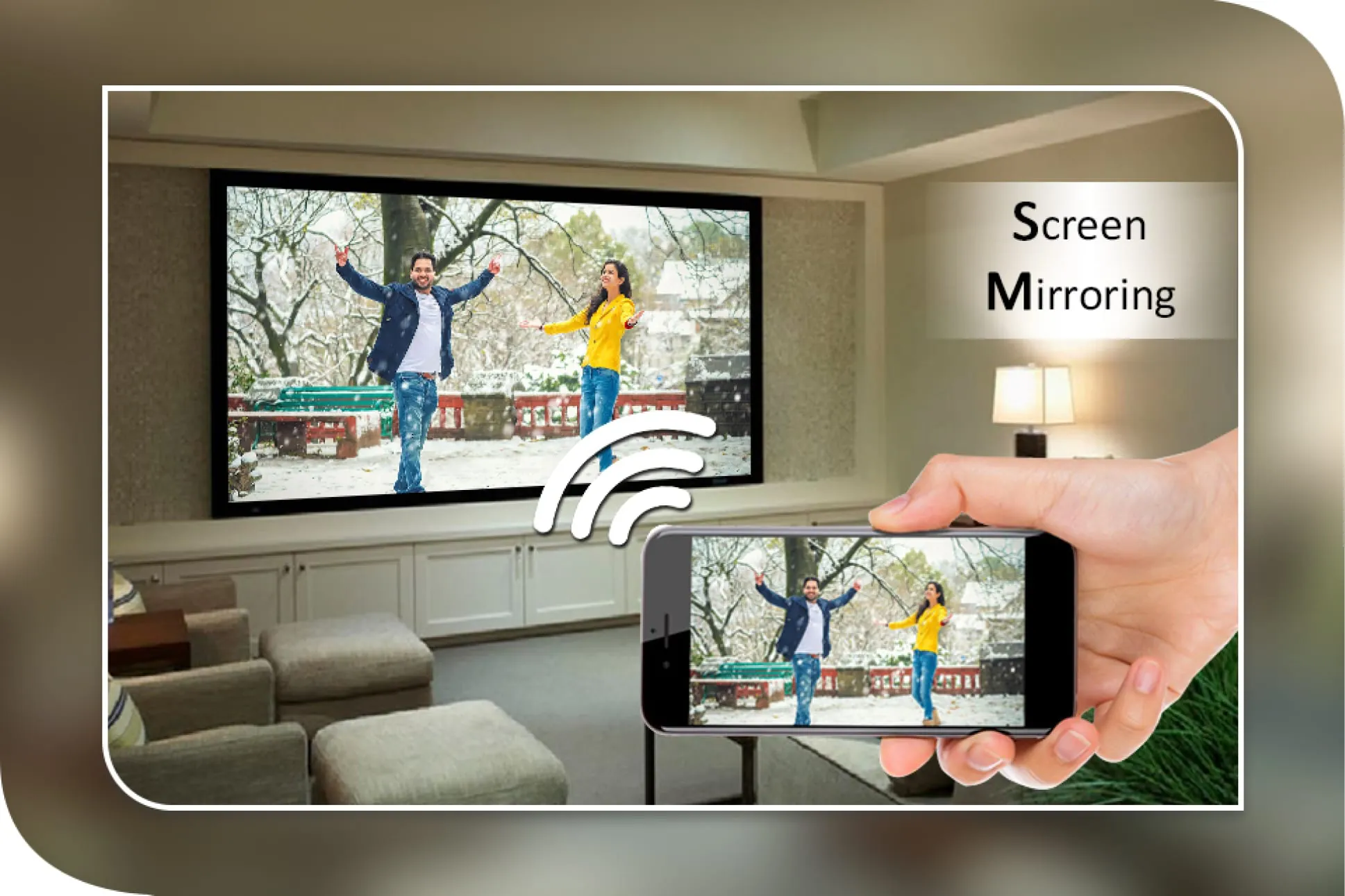 Screen Mirroring - Cast to TV