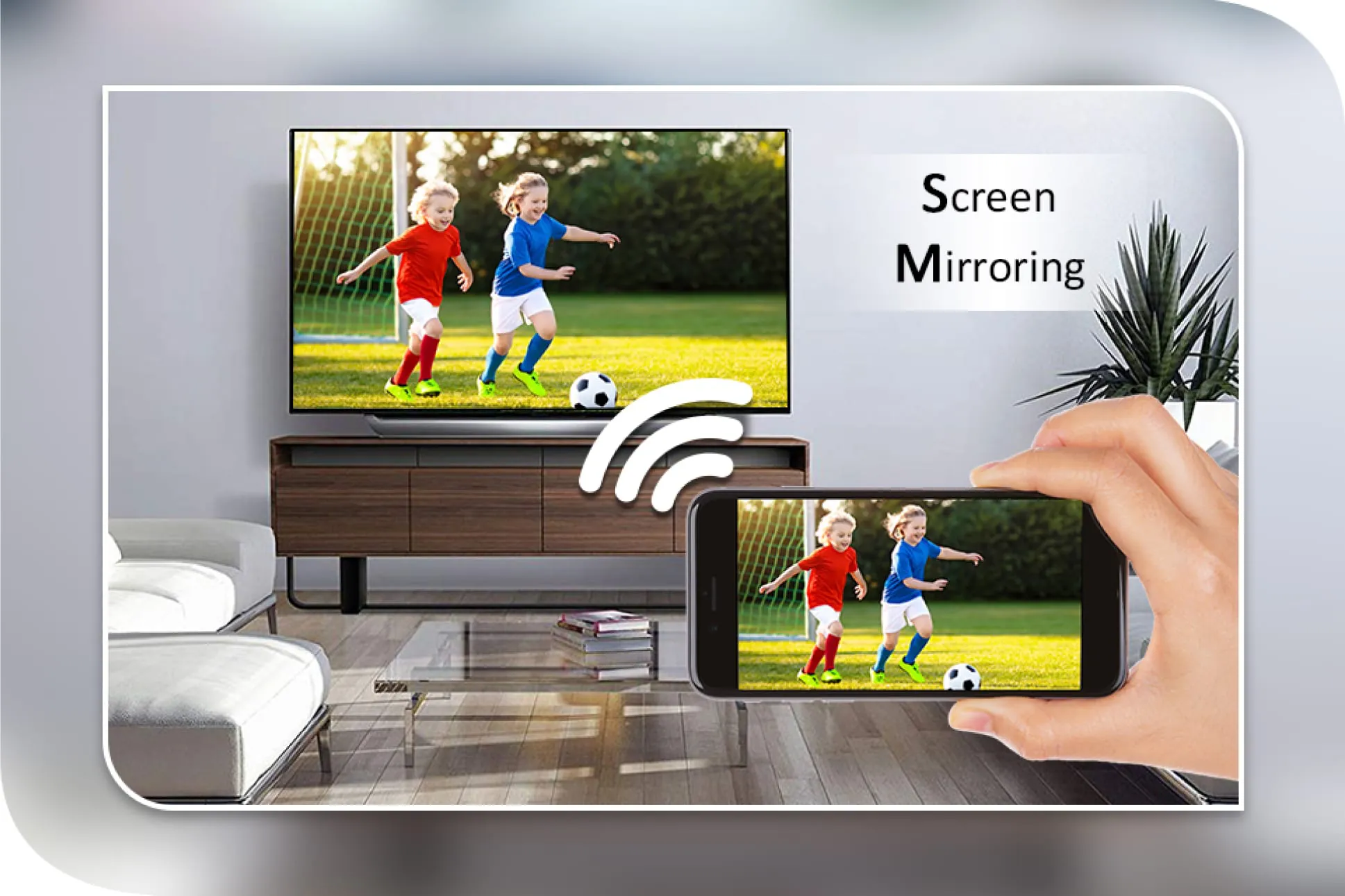 Screen Mirroring - Cast to TV