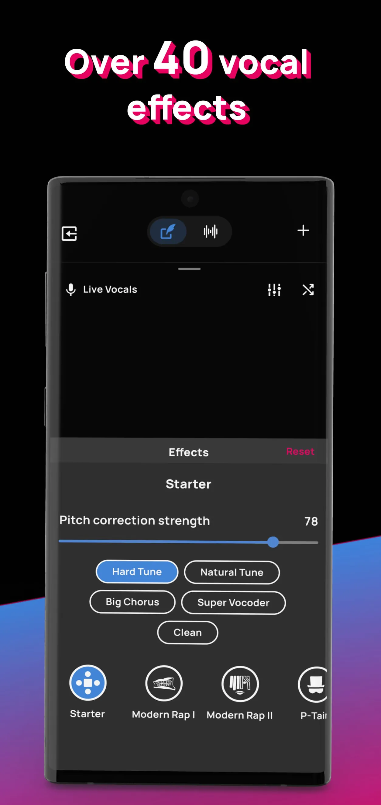 Voloco: Auto Vocal Tune Studio