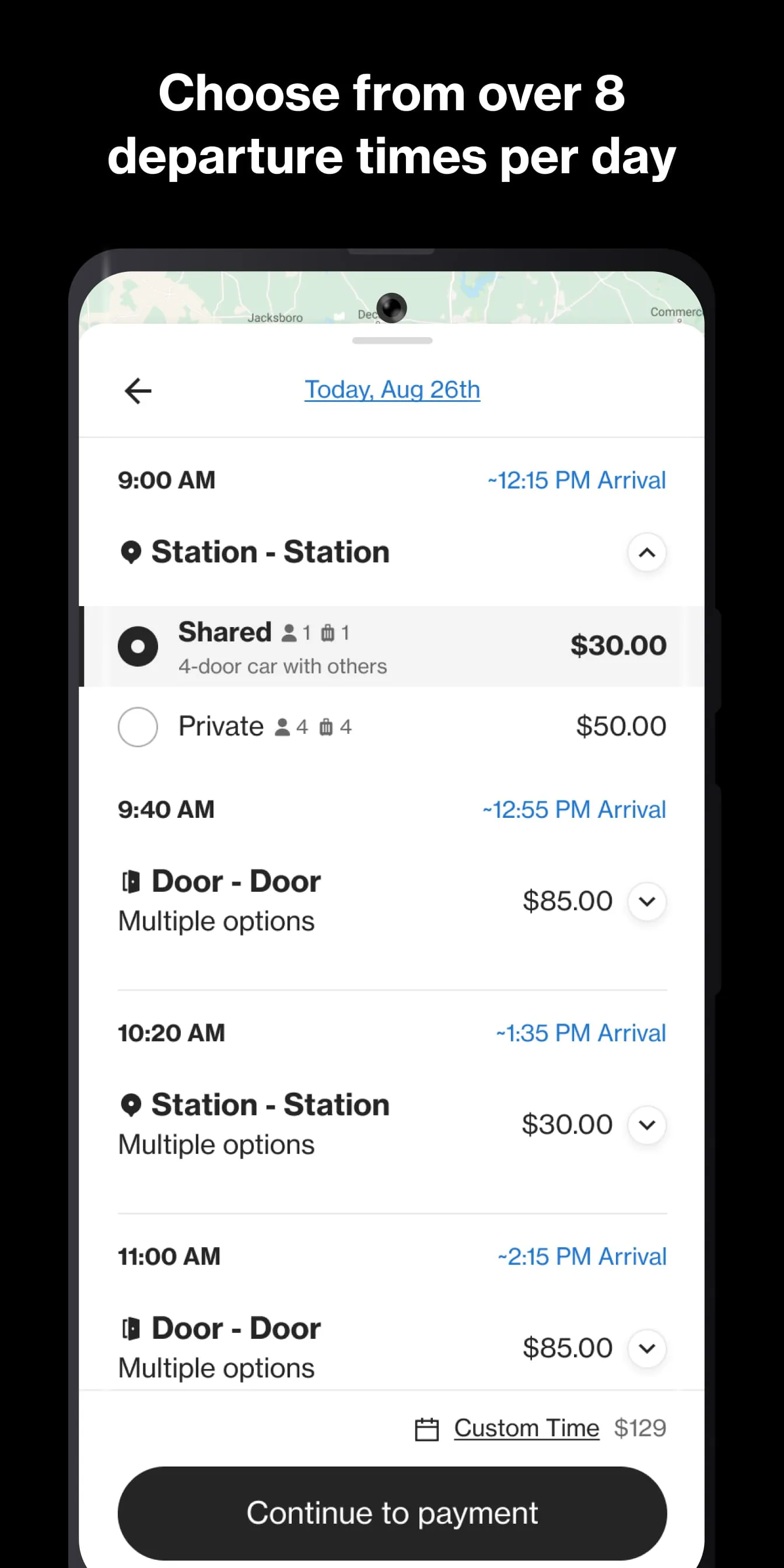 Hitch - Rides between Cities