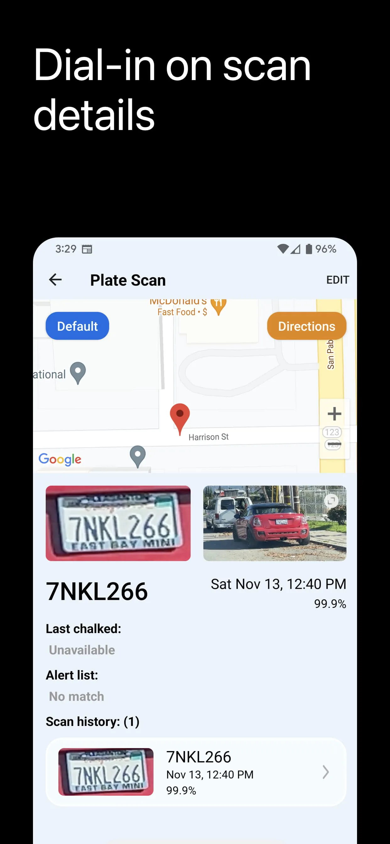 Vert ALPR - Mobile LPR Scanner