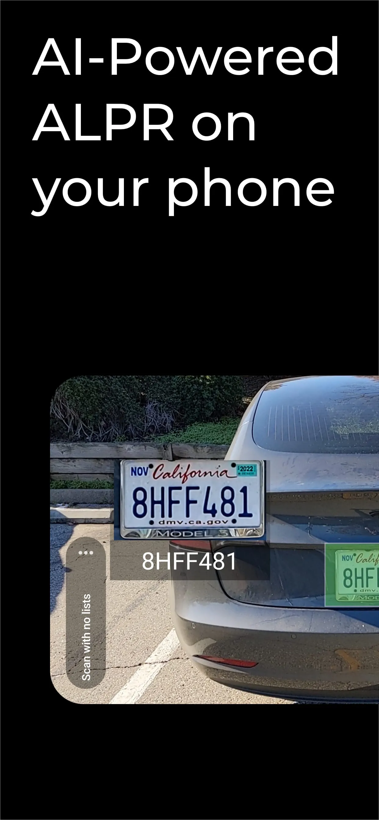 Vert ALPR - Mobile LPR Scanner